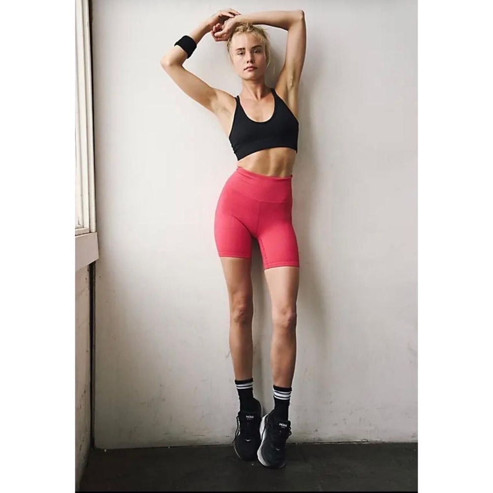 Free People Movement Happiness Runs Bike Shorts